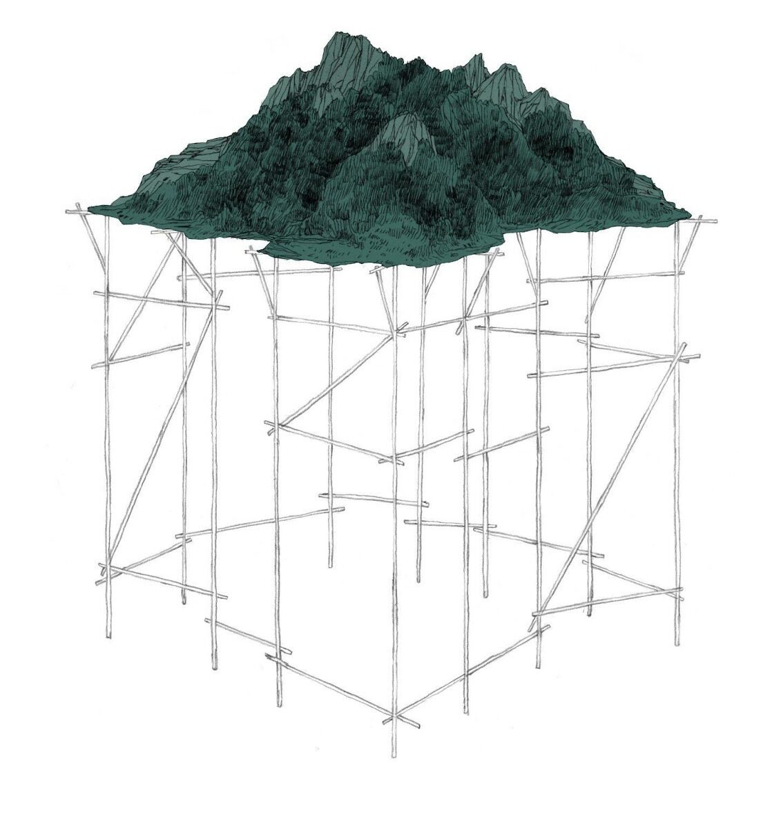 image de marque île inventée