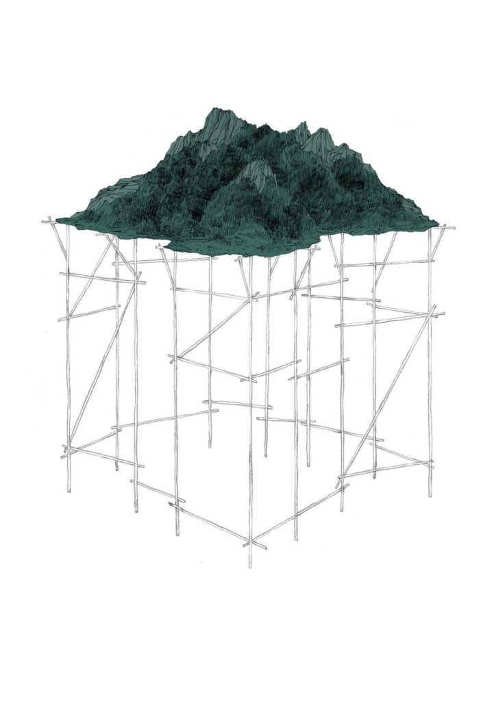 image de marque île inventée